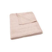 Jollein - Deken Ledikant Grain Knit - Wild Rose