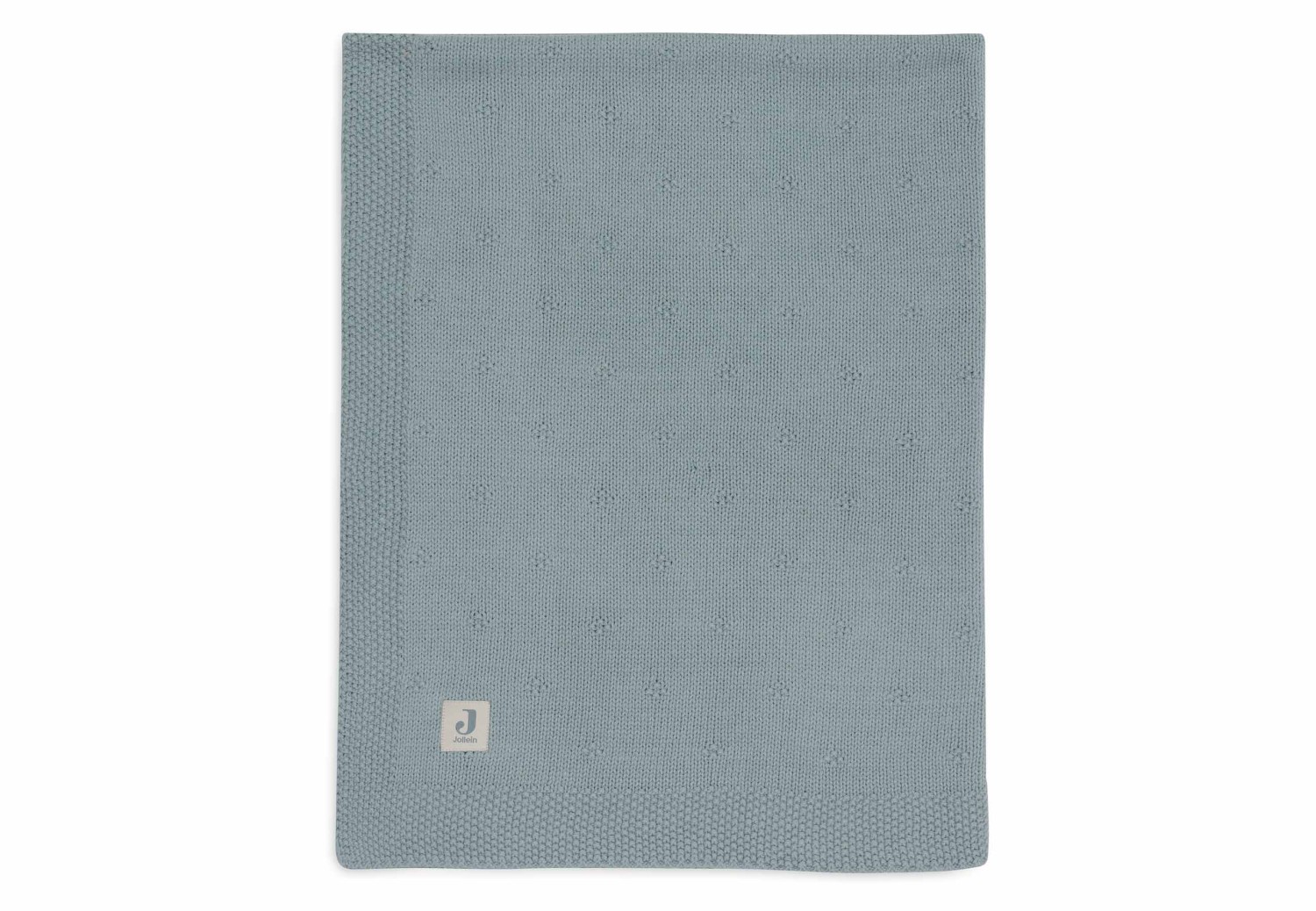 Deken Wieg Cosy Knit - Sea Green