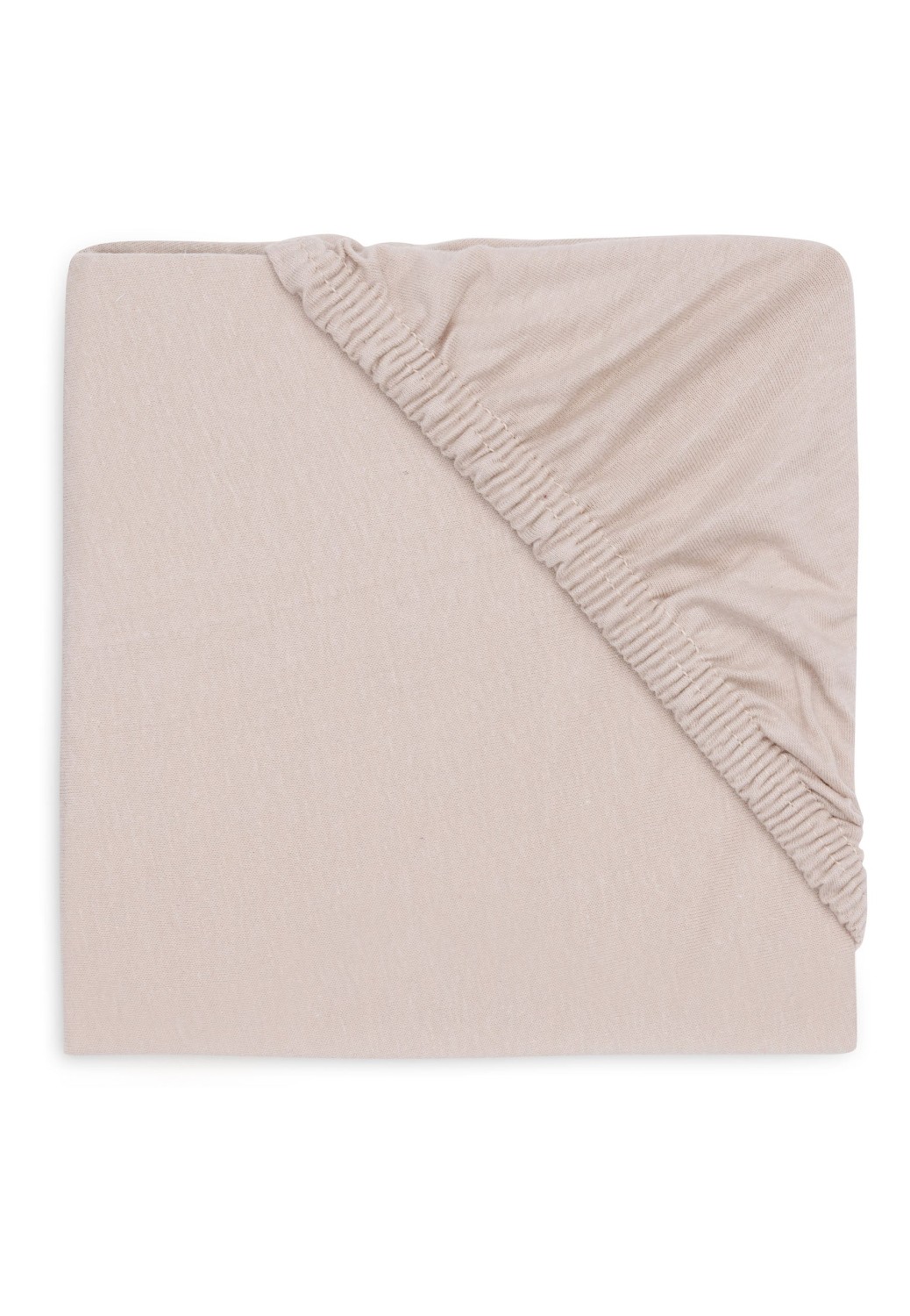 Hoeslaken Boxmatras Jersey 95cm - Nougat - afbeelding 4
