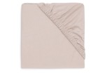 Hoeslaken Boxmatras Jersey 95cm - Nougat