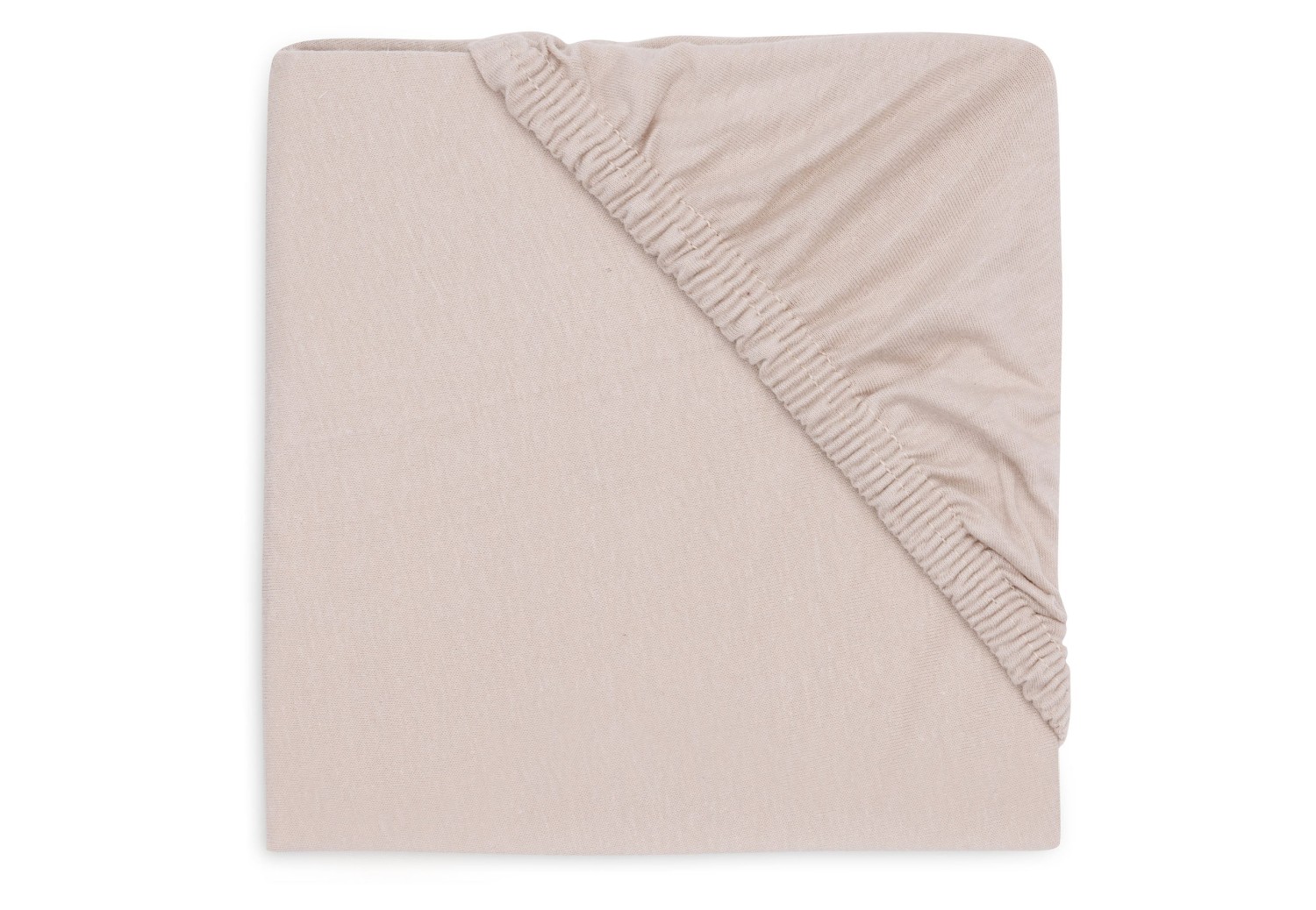 Hoeslaken Boxmatras Jersey 95cm - Nougat