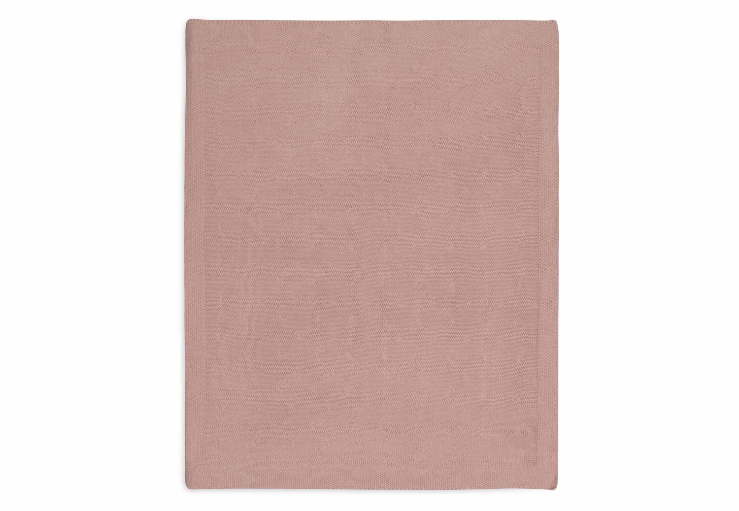 Ledikant Deken 100x150cm Cosy Knit - Wild Rose - afbeelding 2