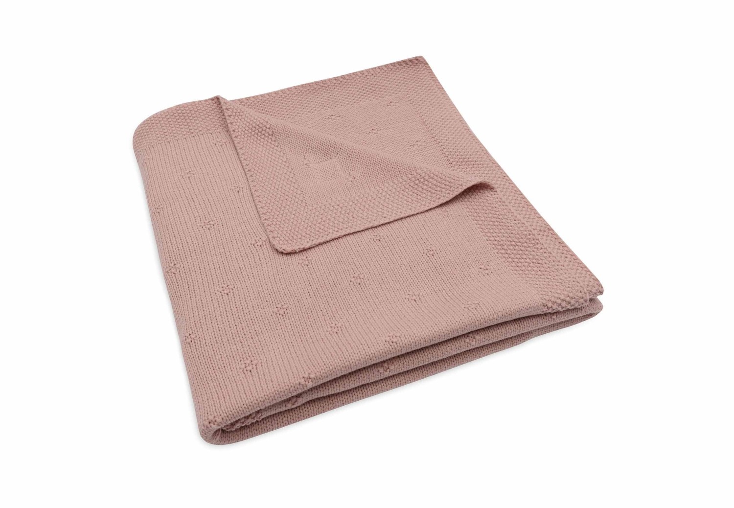 Ledikant Deken 100x150cm Cosy Knit - Wild Rose - afbeelding 4
