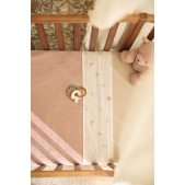 Jollein - Ledikant Deken 100x150cm Cosy Knit - Wild Rose