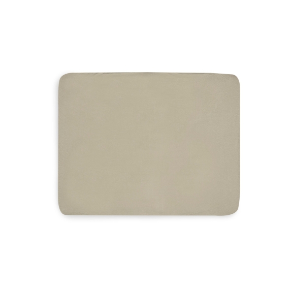 Jollein - Boxmatras Jersey 75x95cm - Olijfgroen