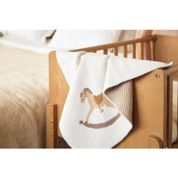 Jollein - Deken Wieg 75x100cm - Nostalgic Ride