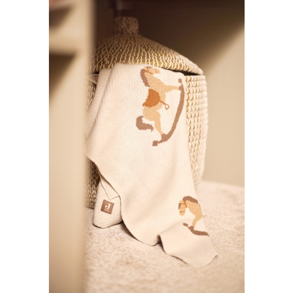 Jollein - Deken Wieg 75x100cm - Nostalgic Ride