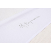 Laken Wieg 75x100cm My Tiny Miracle - Olijfgroen