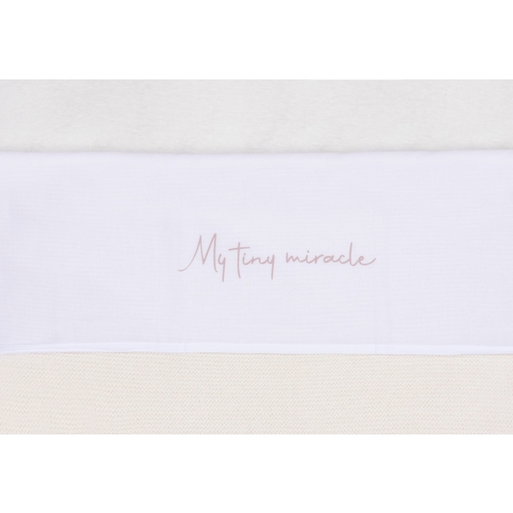 Laken Wieg 75x100cm My Tiny Miracle - Wild Rose