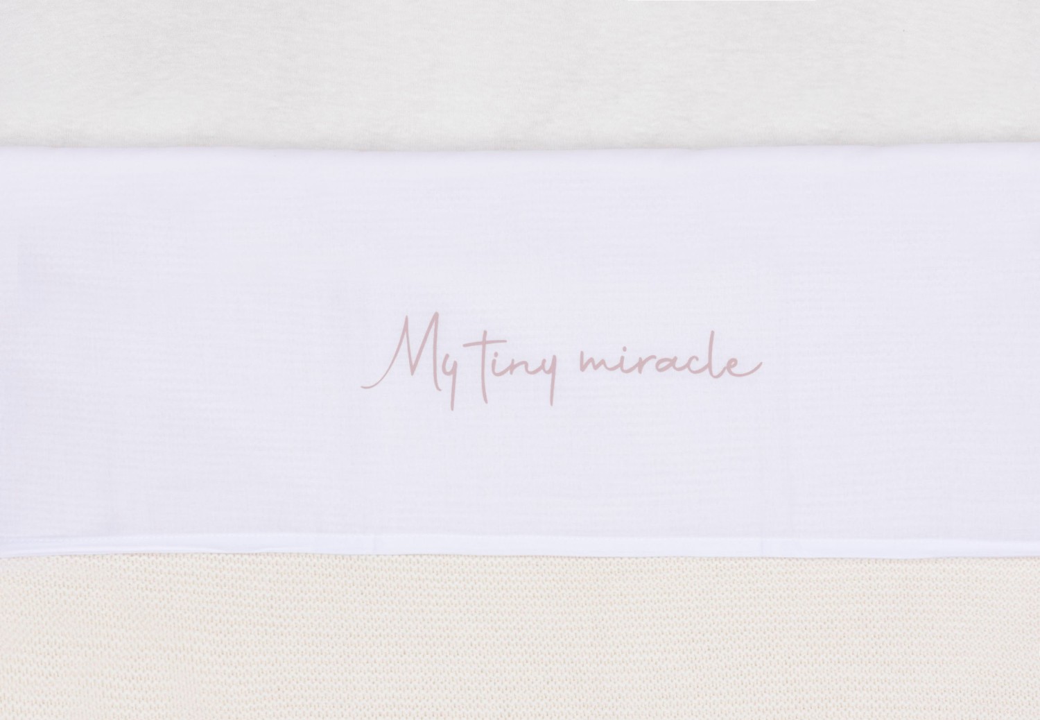 Laken Wieg 75x100cm My Tiny Miracle - Wild Rose - afbeelding 2