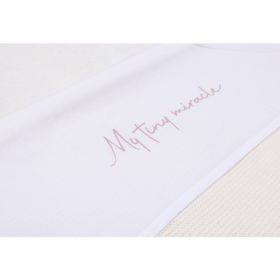 Laken Wieg 75x100cm My Tiny Miracle - Wild Rose