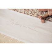 Laken Wieg 75x100cm My Tiny Miracle - Wild Rose