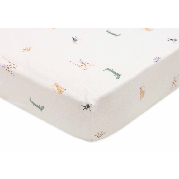 Jollein - Hoeslaken Jungle Jambo 70/75x140/150cm