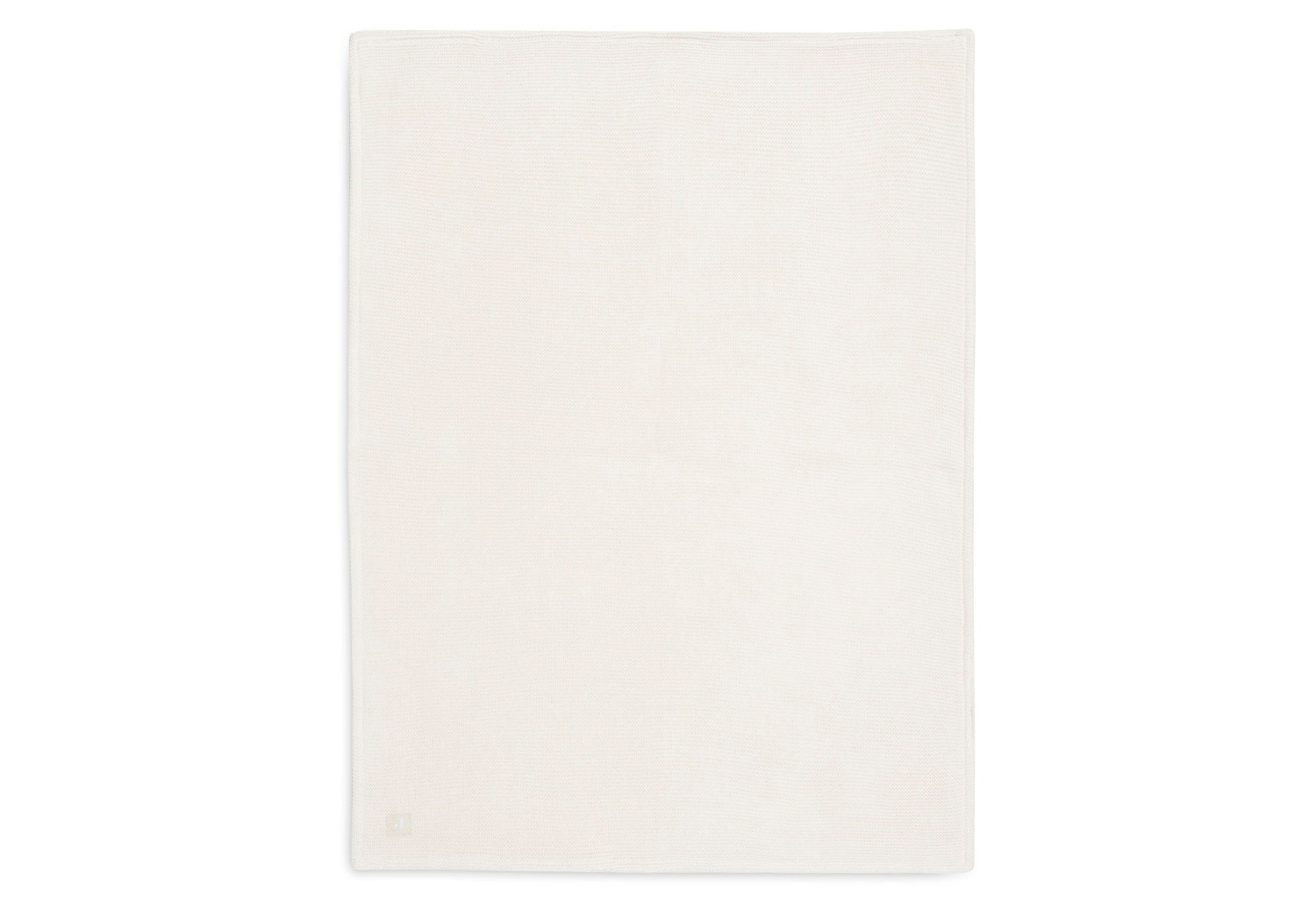 Deken Ledikant Basic Knit - Ivory/Coral Fleece - afbeelding 2