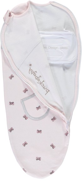 Puckababy Piep - Inbakerslaapzak 0/3 m - Pink Bowy