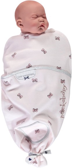 Puckababy Piep - Inbakerslaapzak 0/3 m - Pink Bowy