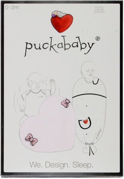Puckababy Piep - Inbakerslaapzak 0/3 m - Pink Bowy