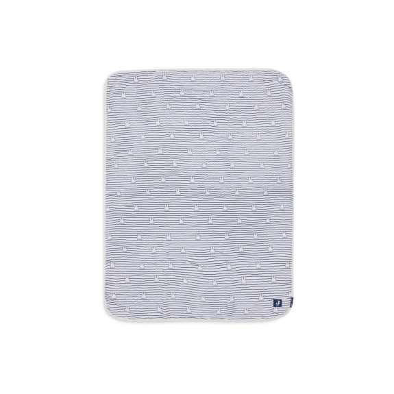 Jollein - Hydrofiel Deken Wieg Miffy Stripe - Navy