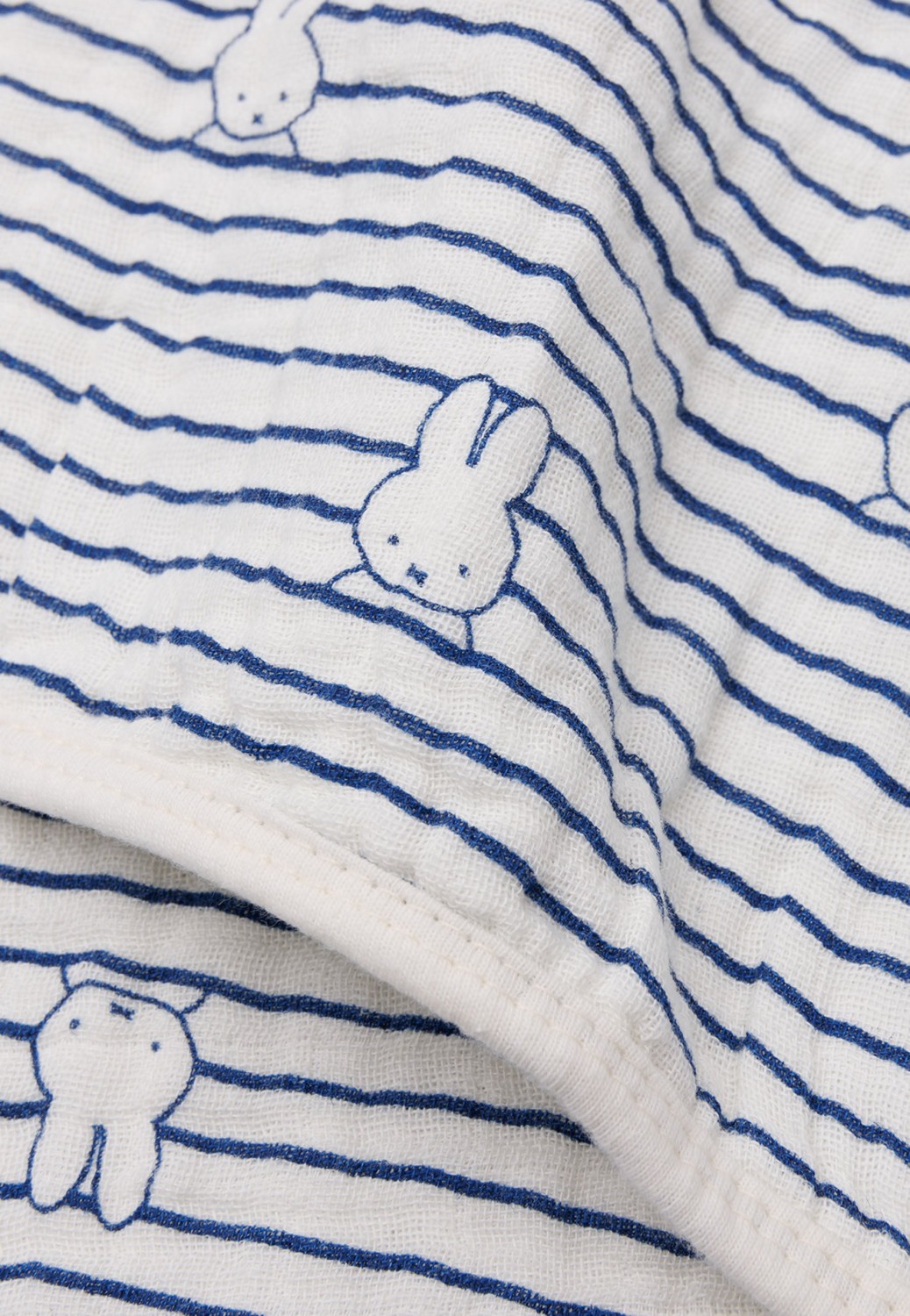 Hydrofiel Deken Wieg Miffy Stripe - Navy - afbeelding 11