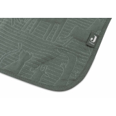 Ledikant Deken 100x150cm Jungle Jambo - Ash Green