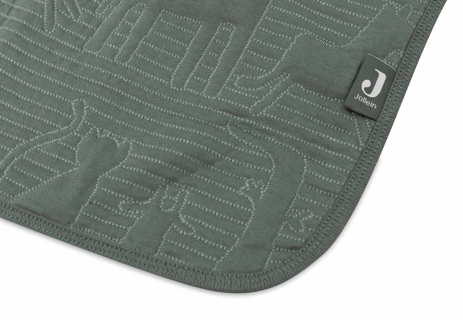 Ledikant Deken 100x150cm Jungle Jambo - Ash Green - afbeelding 8