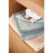 Ledikant Deken 100x150cm Jungle Jambo - Ash Green