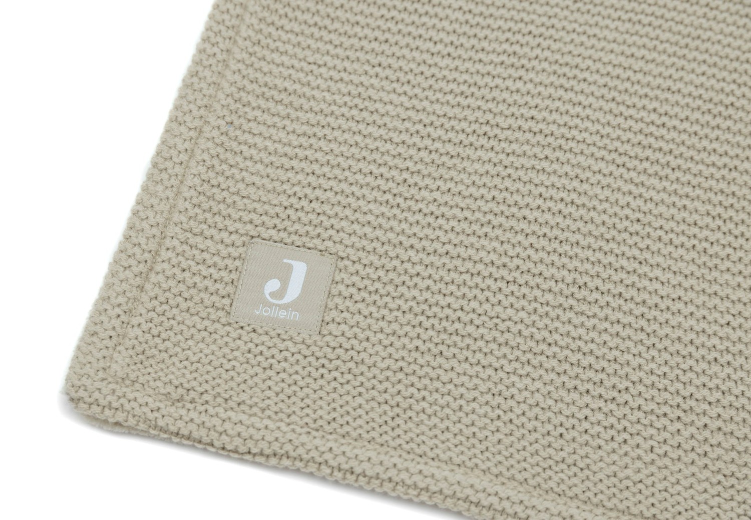 Deken Ledikant Basic Knit - Olive Green - afbeelding 4