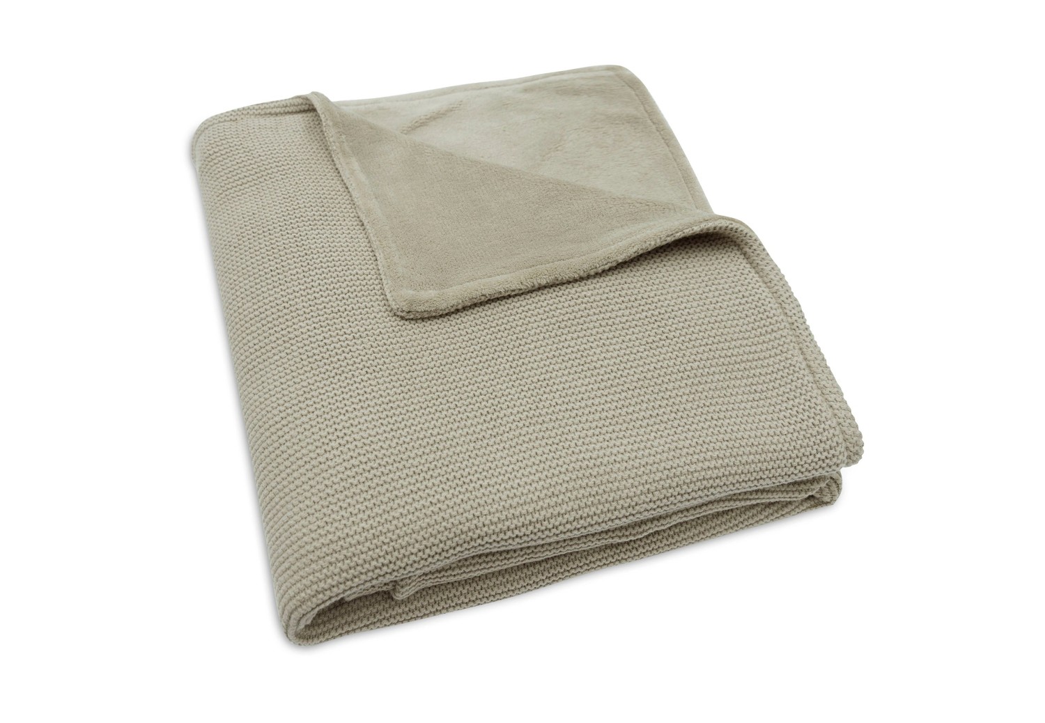 Deken Ledikant Basic Knit - Olive Green - afbeelding 5