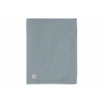 Gebreide Deken Wieg 75x100cm Cosy Knit - Sea Green
