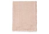 Hydrofiele Deken Ledikant 120x120cm Fringe Moonstone/Ivo