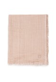 Hydrofiele Deken Ledikant 120x120cm Fringe Moonstone/Ivo