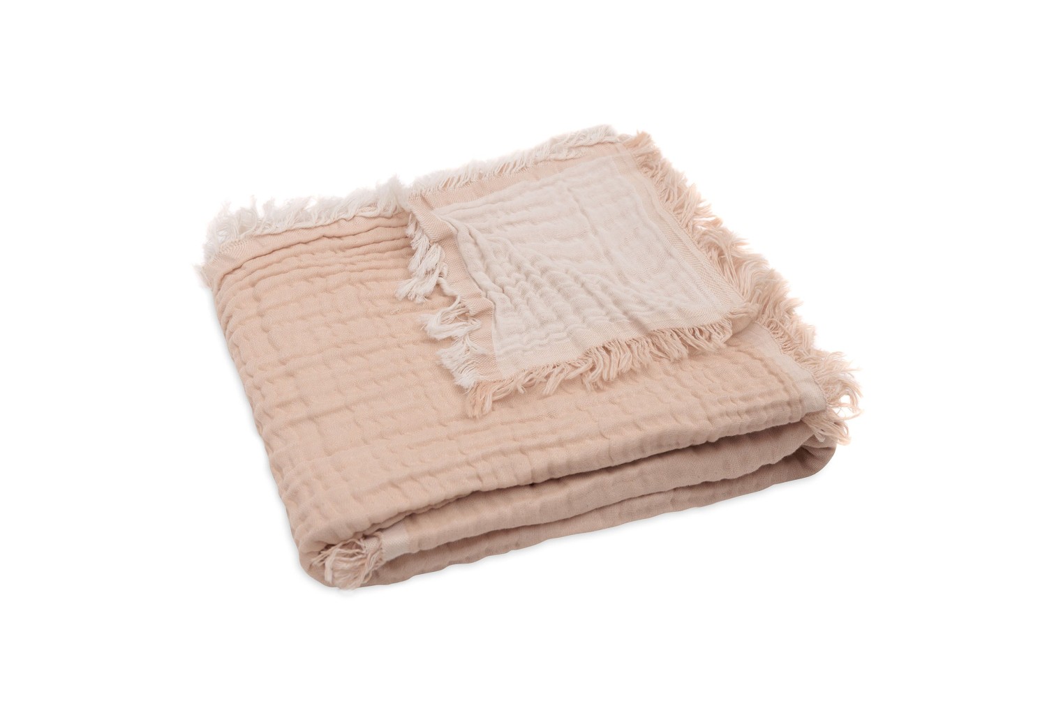 Hydrofiele Deken Wieg Moonstone/Ivory - GOTS - afbeelding 5