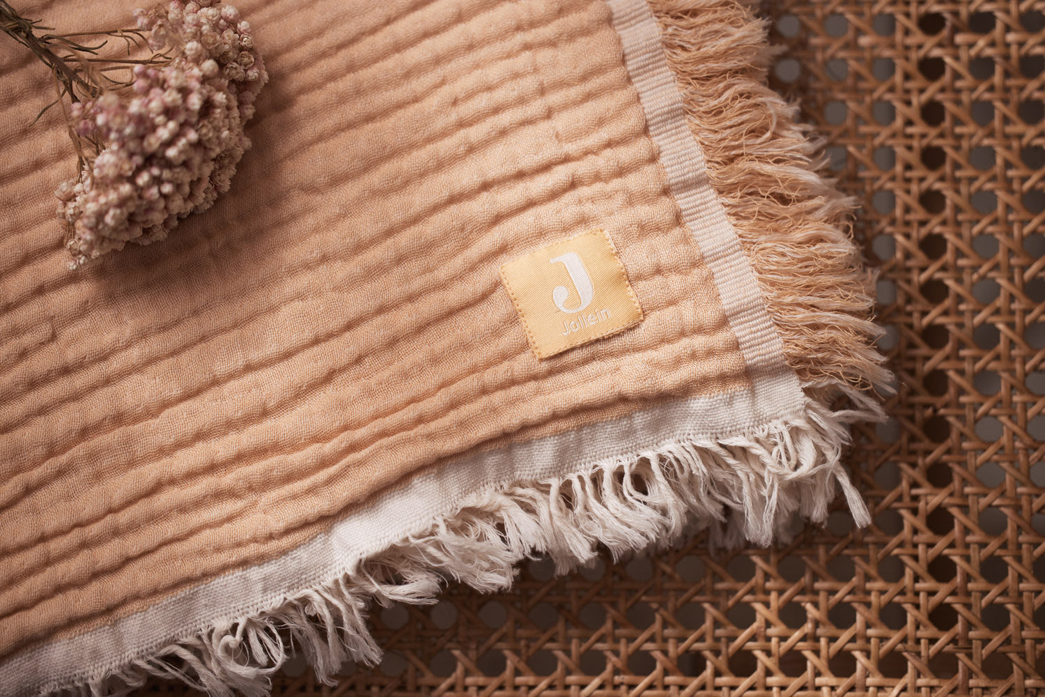 Hydrofiele Deken Wieg Moonstone/Ivory - GOTS - afbeelding 6