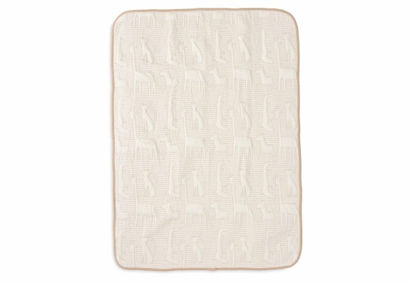 Jollein - Ledikant Deken Jungle Jambo - Biscuit/Oatmeal