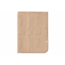 Jollein - Ledikant Deken Jungle Jambo - Biscuit/Oatmeal