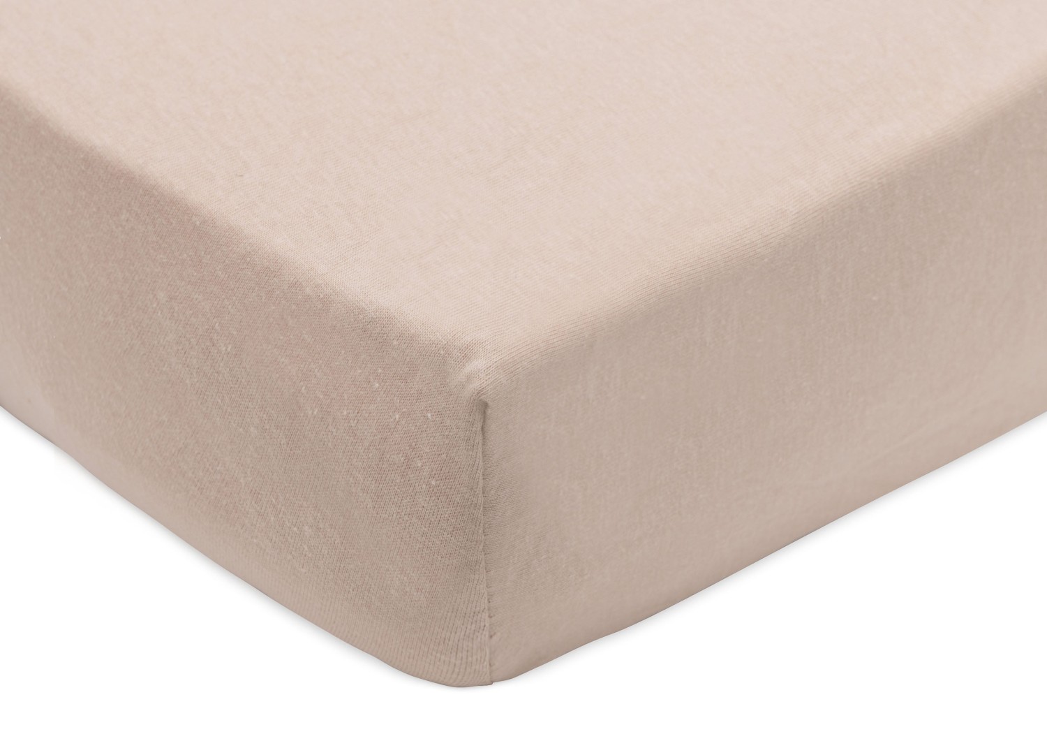 Hoeslaken Jersey Wild Rose/Biscuit - 2 Stuks - afbeelding 3