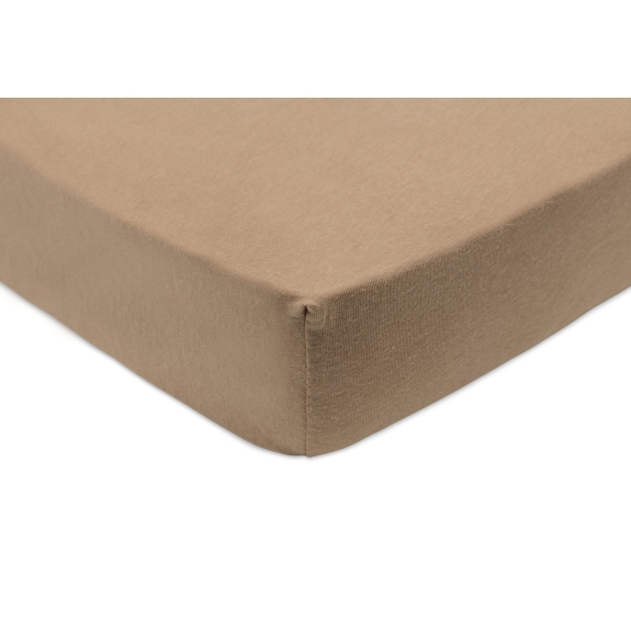 Jollein - Hoeslaken Jersey Wild Rose/Biscuit - 2 Stuks