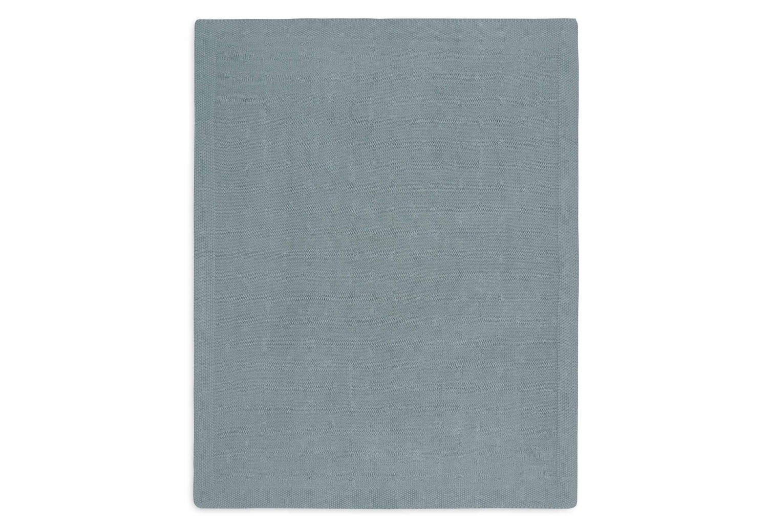 Deken Ledikant 100x150cm Cosy Knit - Sea Green - afbeelding 2