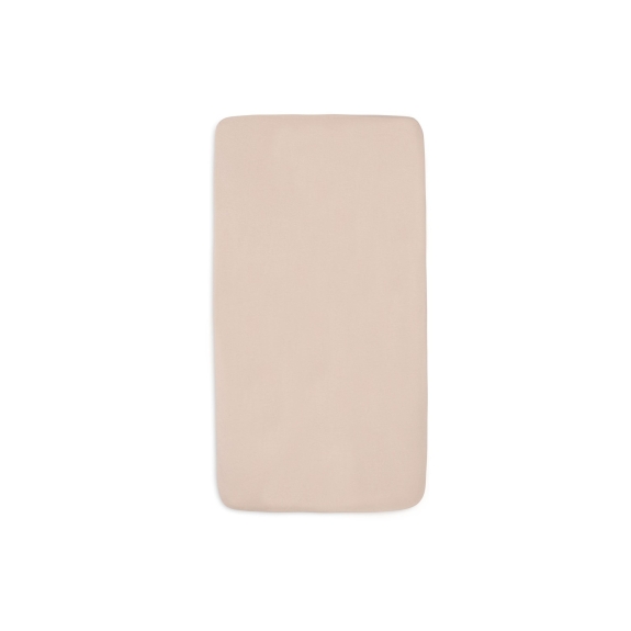 Hoeslaken Jersey 60x120cm - Wild Rose/Biscuit - 2 Stuks