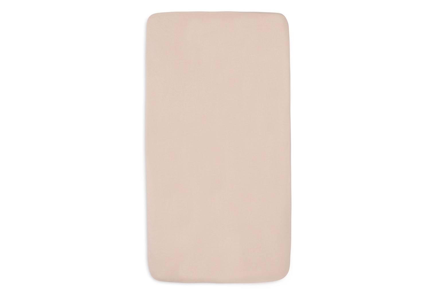 Hoeslaken Jersey 60x120cm - Wild Rose/Biscuit - 2 Stuks - afbeelding 2