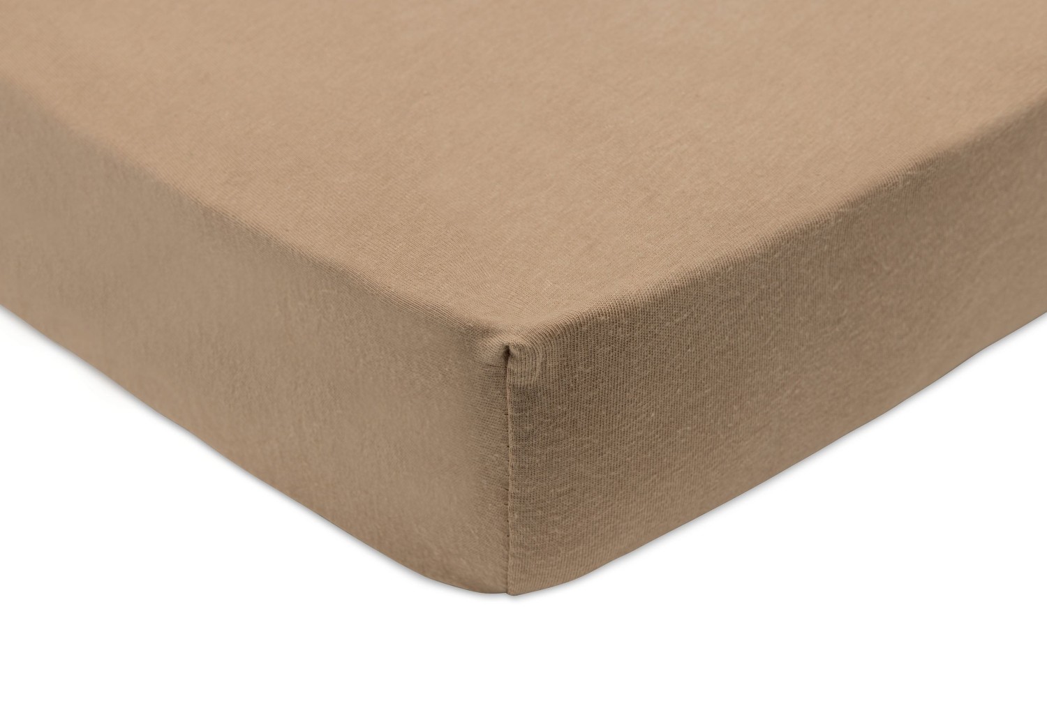 Hoeslaken Jersey 60x120cm - Wild Rose/Biscuit - 2 Stuks - afbeelding 5