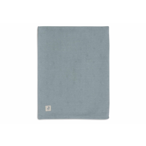 Jollein - Ledikant Deken 100x150cm Cosy Knit - Sea Green