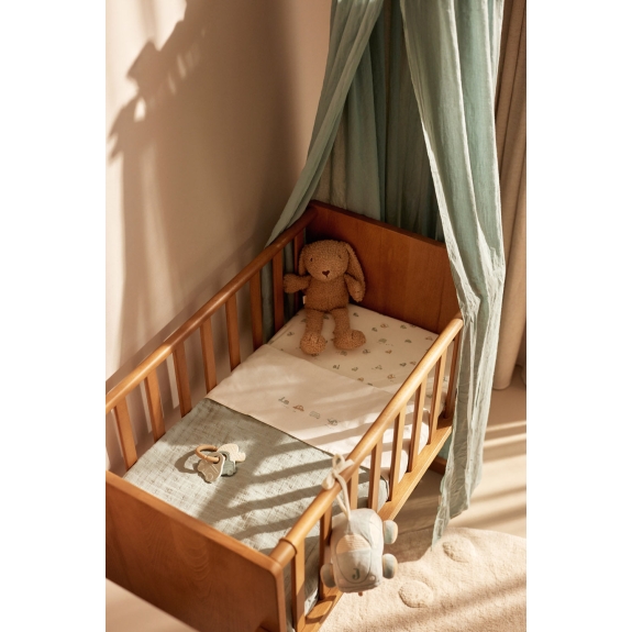 Jollein - Hoeslaken Jersey 60x120cm - Veilige Slaap