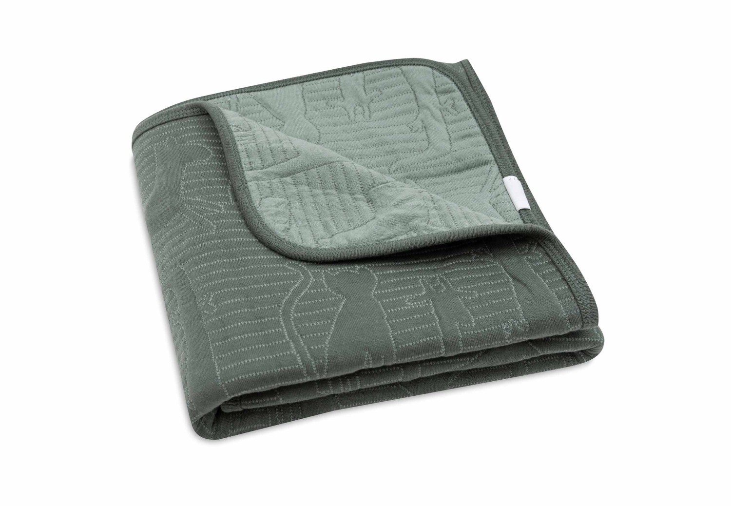 Deken Wieg 75x100cm Jungle Jambo - Groen - afbeelding 4