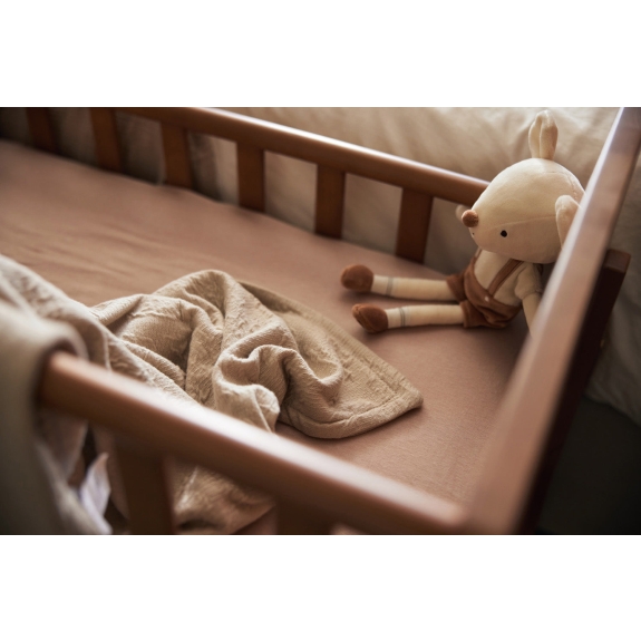 Comfy Dekentje met Crinkle Golfjes - Olive Green