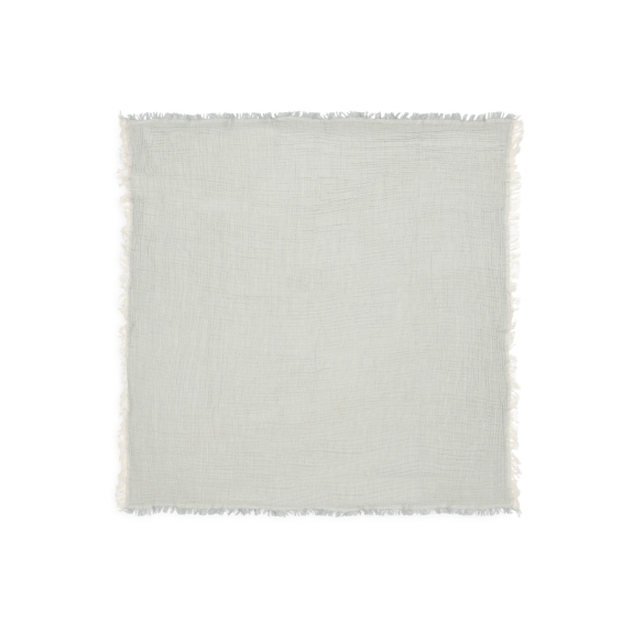 Hydrofiele Deken Ledikant 120x120cm met Franje - Sea Gre