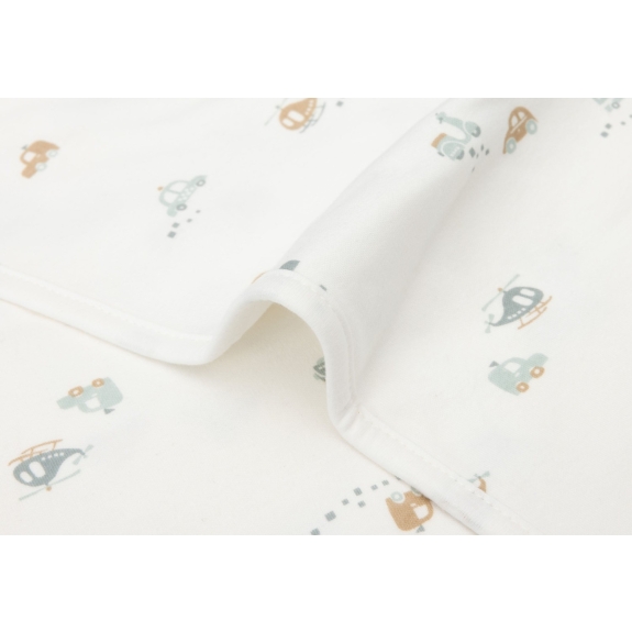 Jollein - Deken Wieg Jersey 75x100cm - Avontuurlijk