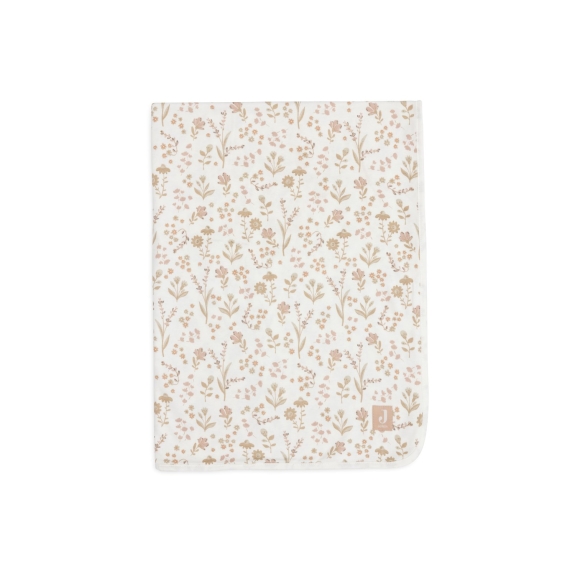 Jollein - Deken Wieg Jersey Bloomy 75x100cm