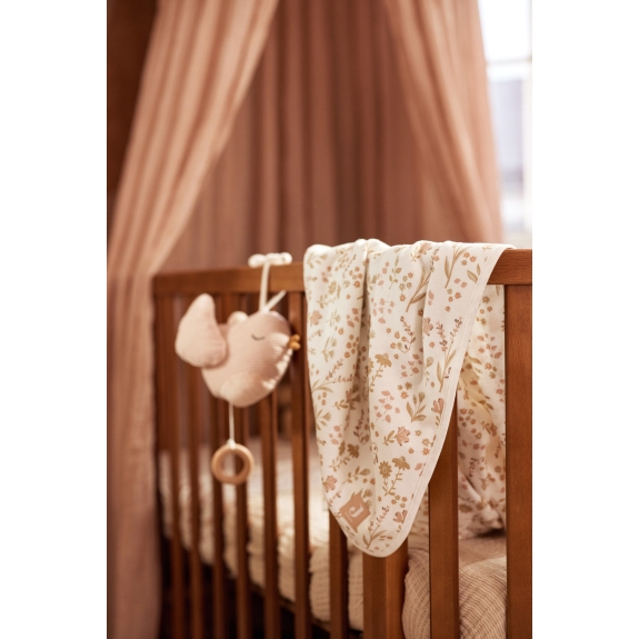 Jollein - Deken Wieg Jersey Bloomy 75x100cm