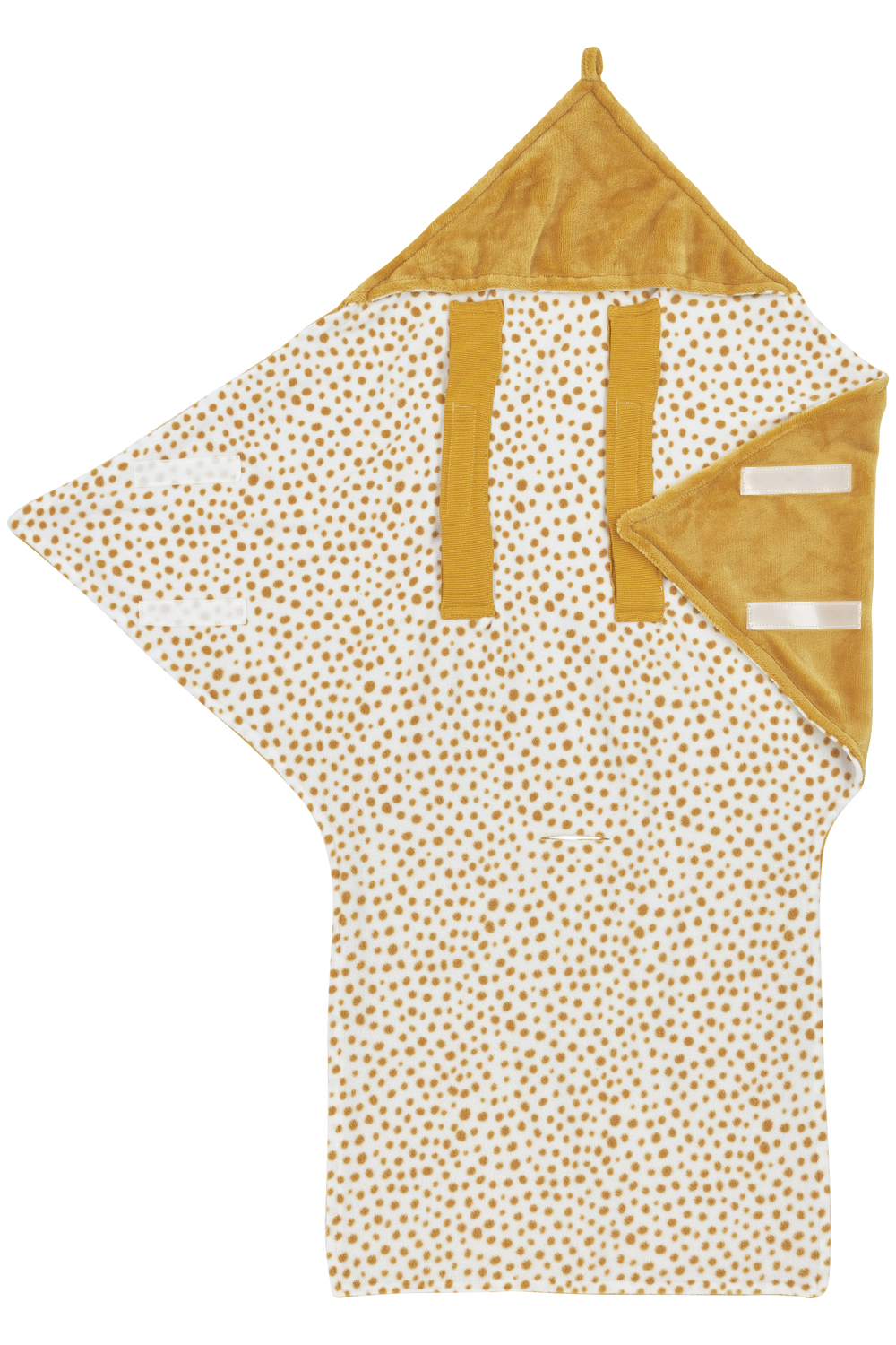 Wikkeldeken Fleece Cheetah - Goud - afbeelding 2
